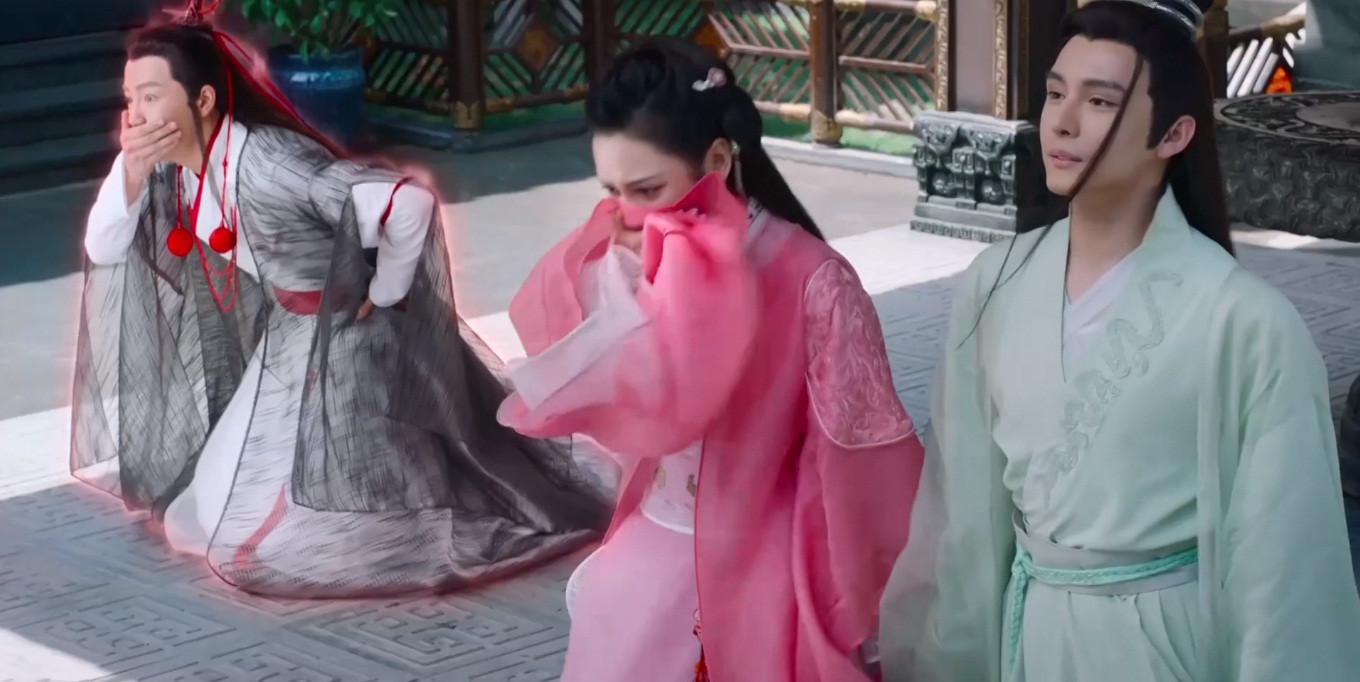 Hồ Ly Tiên ép Tuệ Hòa tự hủy hôn với Húc Phượng. Dù chỉ là đám cưới chốn nhân gian nhưng vốn không thích cô cháu dâu này nên cứ phá đám là hay nhất!