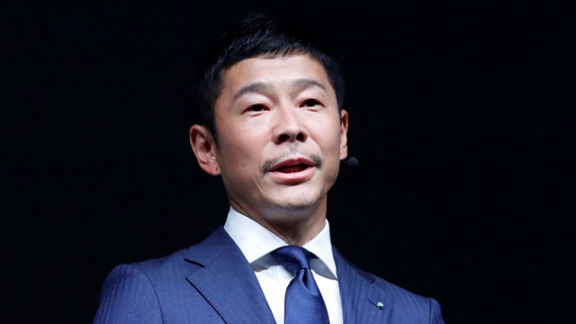 Tỷ phú Nhật Bản Yusaku Maezawa.