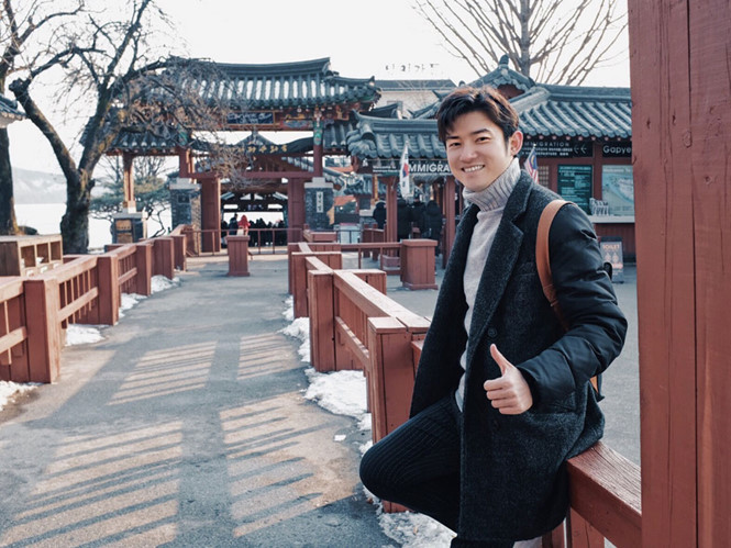 Phan Nhân vừa được chọn làm đại sứ du lịch cho thủ đô Seoul năm 2018. Ảnh: NVCC.