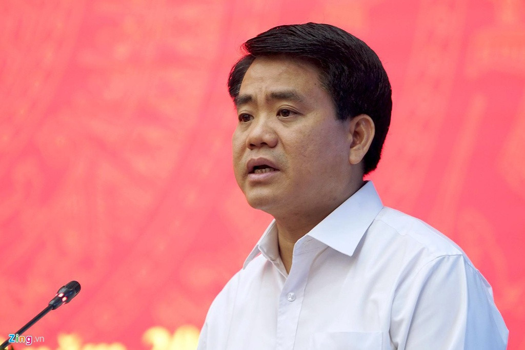 Chủ tịch UBND Hà Nội Nguyễn Đức Chung. Ảnh: Duy Hiếu.