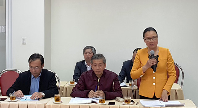 Lãnh đạo Sở GD-ĐT Lâm Đồng tham dự buổi công bố biên bản chấm thẩm định.