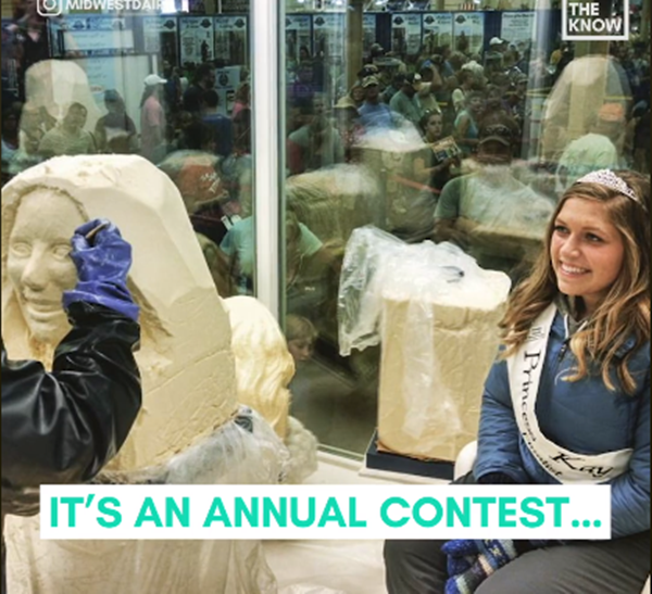 Linda Christensen đang thực hiện công việc yêu thích của mình.