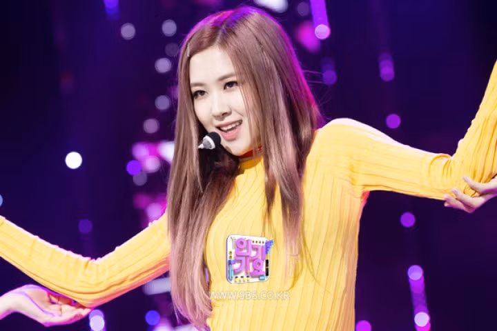 Còn Rosé cũng từng mặc bộ đồ này trong chương trình ca nhạc Inkigayo của đài SBS hồi đầu tháng 8. Ngày đó cư dân mạng thương Rosé giữa mùa Hè phải mặc áo len, bây giờ thì mới đúng thời tiết này.