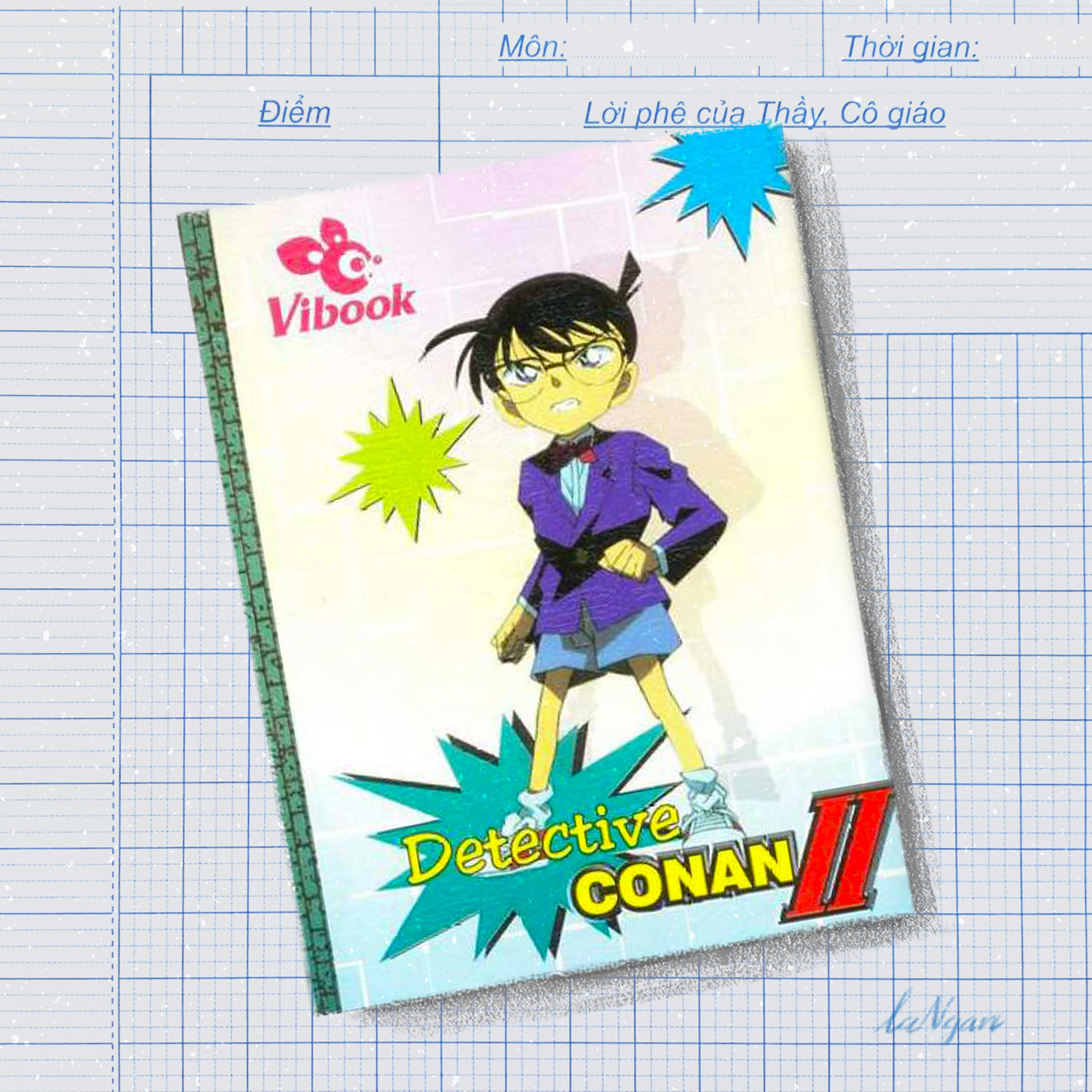 Tập Conan có thể biến thành máy bay, thư viết tay... vào bất cứ lúc nào cần kíp.