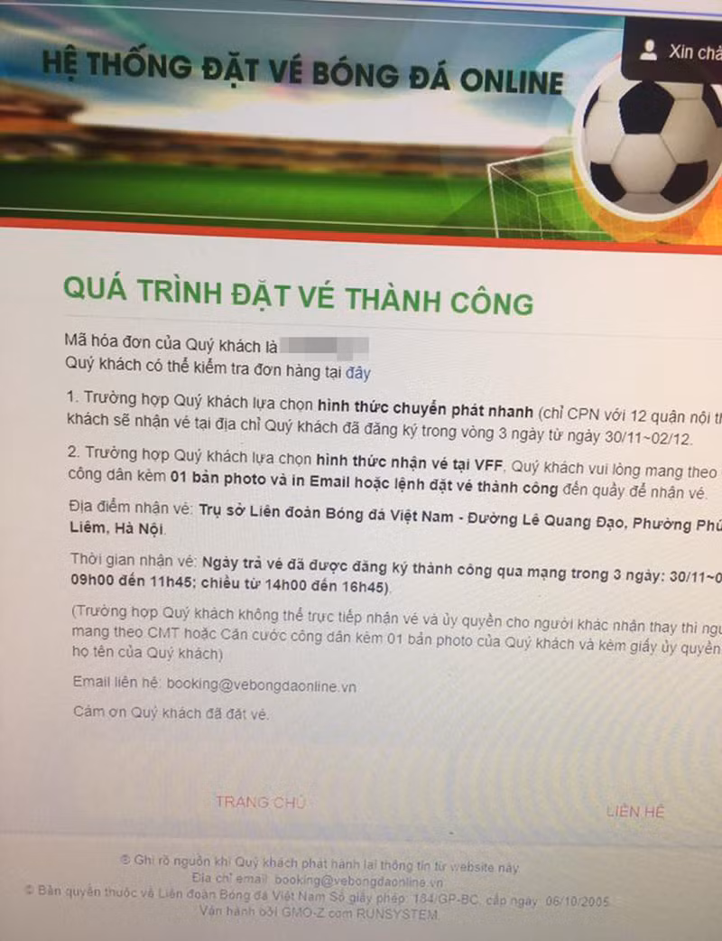 Trong số rất nhiều bình luận bực bội vì canh mãi không mua được vé thì cũng có vài người may mắn đặt vé thành công.