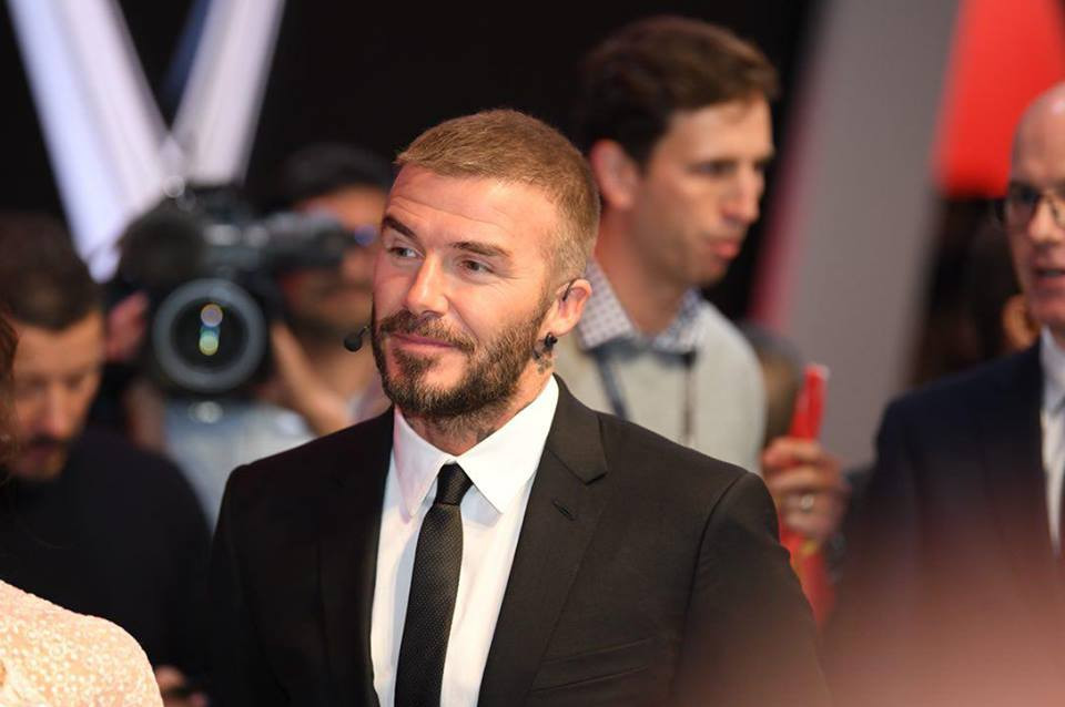 Những hình ảnh của Beckham trong vai trò khách mời đặc biệt của VinFast tại Paris Motor Show.