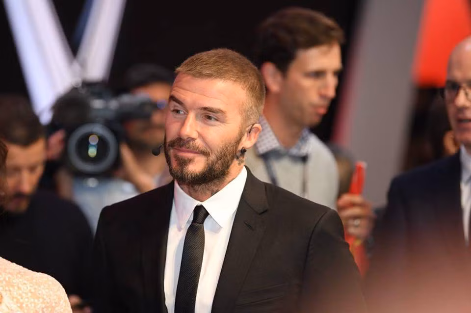 Những hình ảnh của Beckham trong vai trò khách mời đặc biệt của VinFast tại Paris Motor Show.
