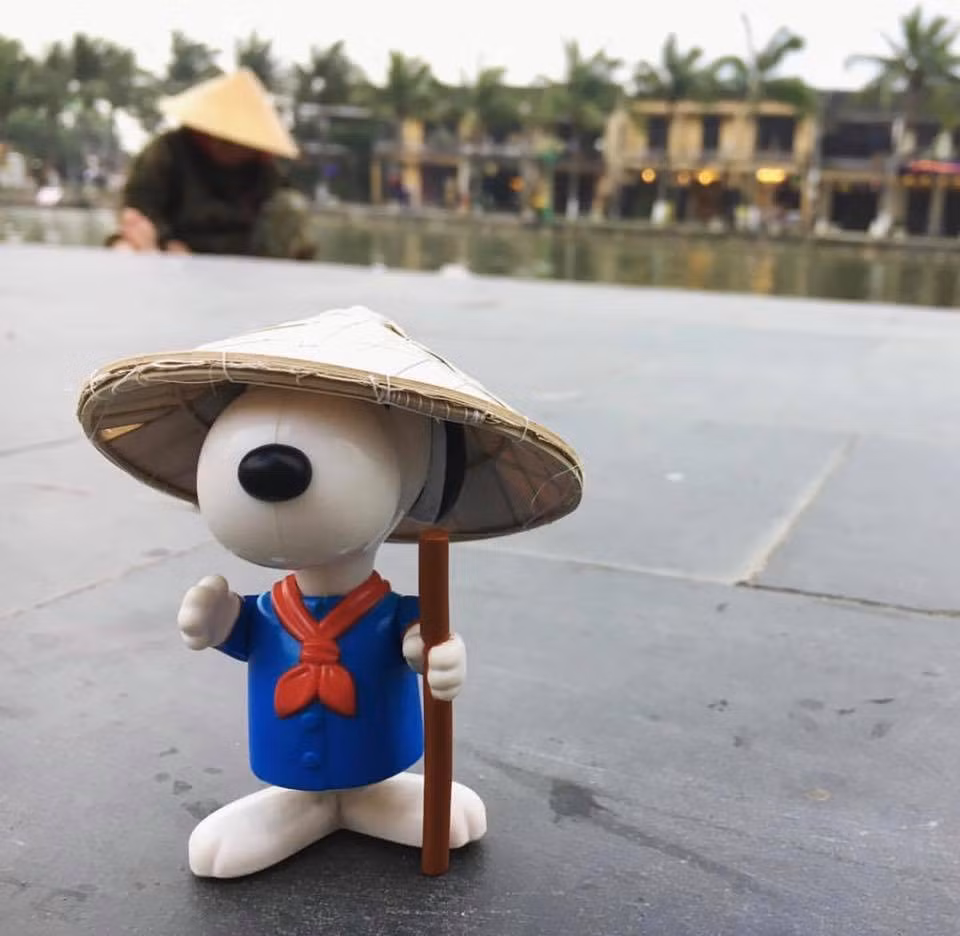 "Cảm thấy phải thiết kế ngay một album du ngoạn cho em Kitty xinh xắn nhà mình thôi, đáng yêu quá" - FB Vy Ha bình luận.