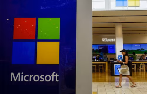 Công ty Microsoft Nhật Bản, thuộc tập đoàn Microsoft, được thành lập từ năm 1986 và đặt tại Shinagawa, Tokyo. Công ty hiện có 2.300 nhân viên. Ảnh: Investing.