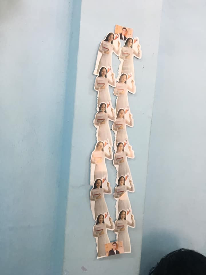 Hai hàng dọc ngay ngắn