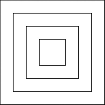 Những hình vuông tượng trưng cho cách nhìn nhận của bạn về mọi người.