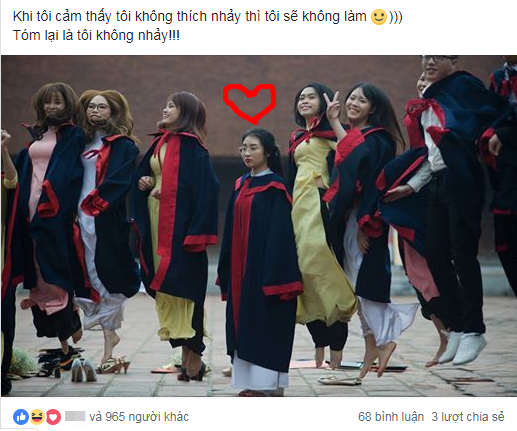 Bức ảnh của 9X gây sốt mạng xã hội.