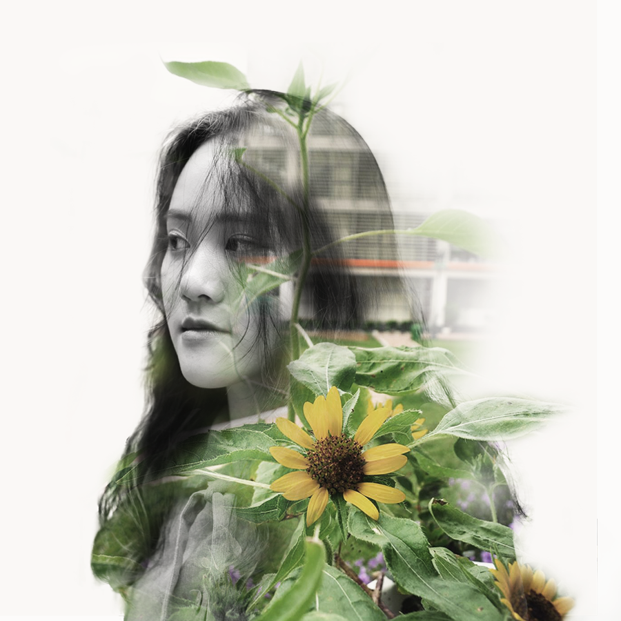 Đỗ Chúc Linh: &quot;Hoa ở Hoà Lạc cũng phong phú như chính con người nơi đây. Tôi chọn mình là đoá hướng dương, tươi sáng và luôn hướng về mặt trời&quot;.