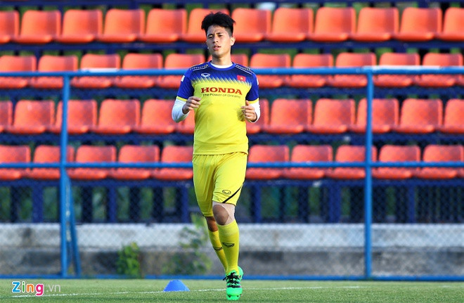 Đình Trọng liệu có được thay thế vào danh sách cuối cùng? Ảnh: Quang Thịnh.