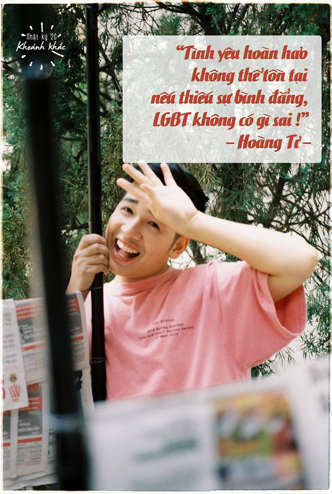 Theo Hoàng Tỉ, sống được là chính mình mới là cuộc sống tuyệt vời nhất, bỏ qua rào cản suy nghĩ, bỏ qua miệt thị xung quanh. Là chính mình - Có gì sai?