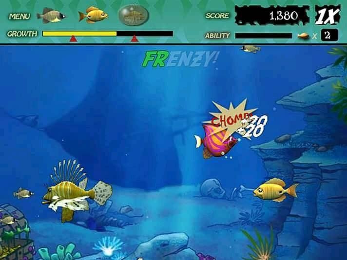 Trò chơi cá lớn nuốt cá bé.