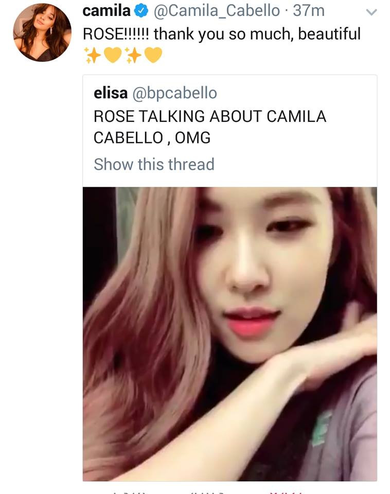 Camila Cabello đăng tải trên trang Twitter cá nhân. Camila Cabello đăng tải trên trang Twitter cá nhân.