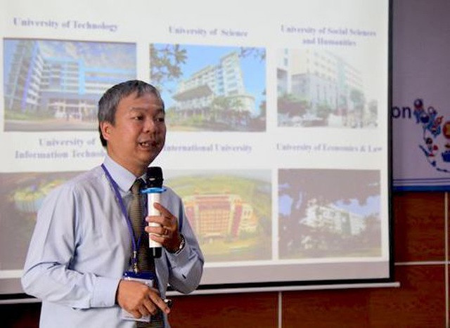 TS Nguyễn Quốc Chính, Giám đốc Trung tâm Khảo thí và Đánh giá chất lượng đào tạo ĐHQG TPHCM.