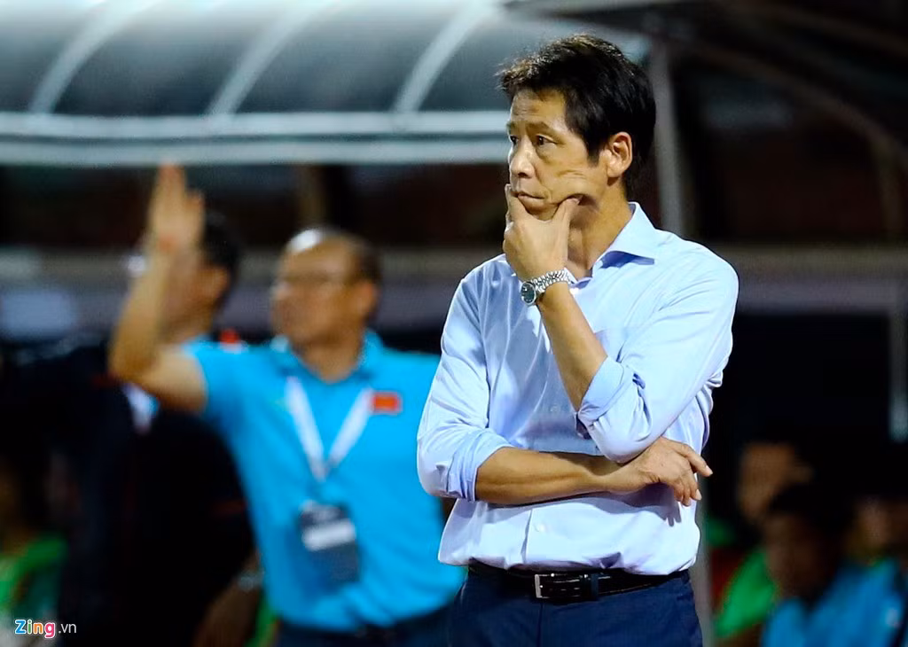 Ông Nishino âu lo khi Thái Lan đối diện nguy cơ vắng mặt ở vòng loại cuối World Cup. Ảnh: Minh Chiến.