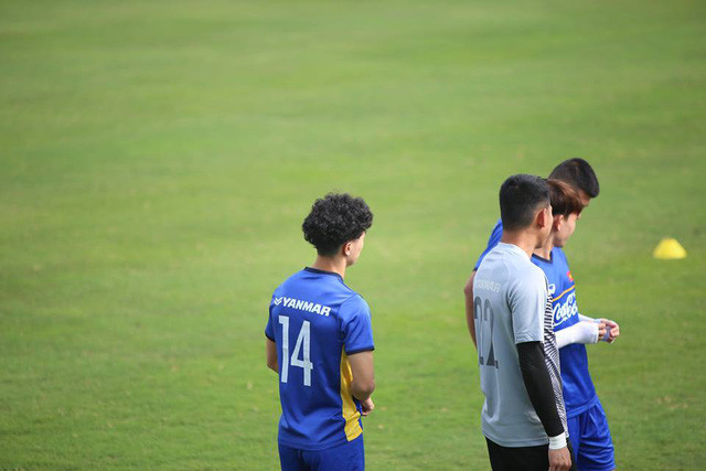 Công Phượng, Minh Vương và thủ môn Bùi Tiến Dũng