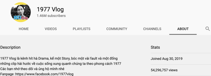 Sự biến mất đột ngột của các video khiến cư dân mạng yêu thích 3 chàng trai “chuyên tấu hài” lo lắng kênh 1977 Vlog đã bị YouTube “sờ gáy” vì kịch bản video “mặn mà”.