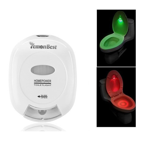 Không bao giờ cần bật đèn khi sử dụng bồn cầu.