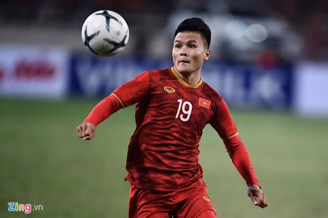 Quang Hải có năm 2019 thi đấu thành công. Ảnh: Minh Chiến.
