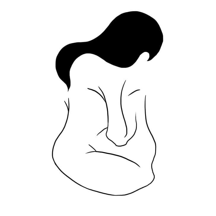 Khuôn mặt: Có vẻ như bạn vẫn còn bị ảnh hưởng rất nhiều bởi vết thương lòng trong quá khứ. Người phụ nữ: Ồ, bạn hoàn toàn phù hợp cho cuộc sống độc thân đấy.