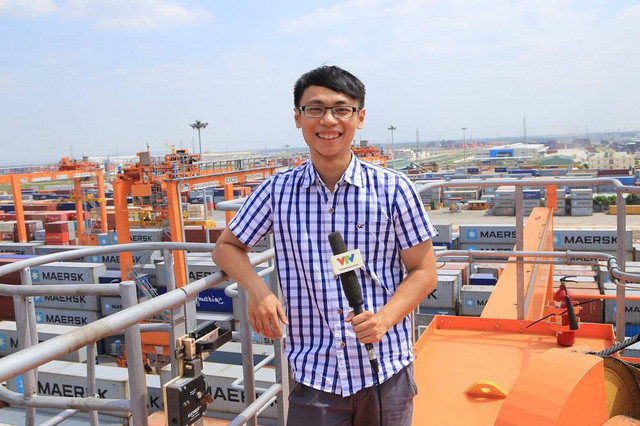 Phan Thanh Tùng khi còn công tác tại Đài truyền hình Việt Nam.