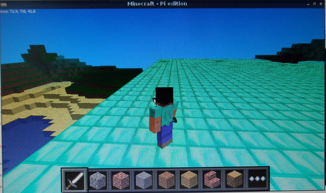 Thế giới trong lập trình với Minecraft.