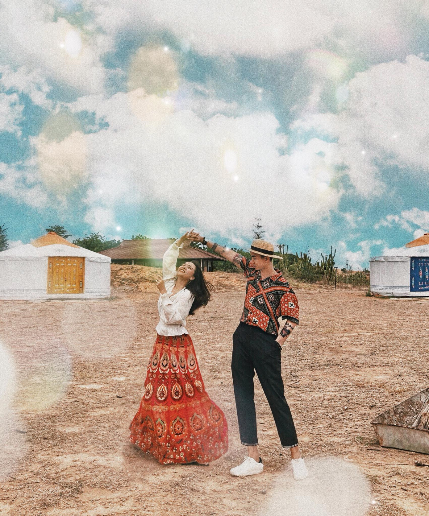 Quan trọng trong chuyến đi là người bạn đồng hành cùng nhảy múa và người chụp ảnh giúp thật có tâm.