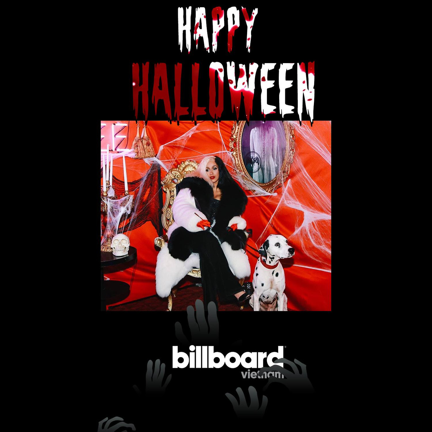 Rapper nhiều tài lắm tật - Cardi B.