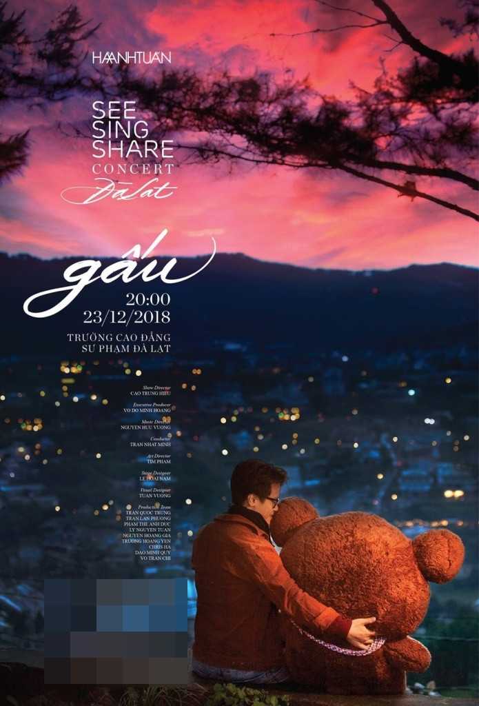 Hiện tại Hà Anh Tuấn vẫn đang giữ kín khách mời nào sẽ xuất hiện trong đêm diễn sắp tới đây.