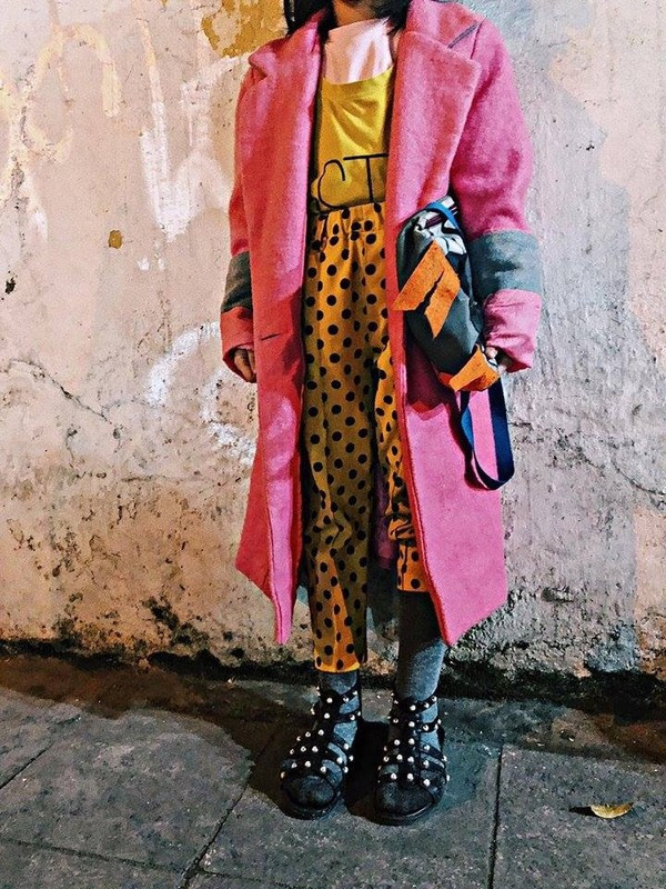 Cách cô bé mix đồ khiến nhiều người phải trầm trồ. (Ảnh: Beatvn)