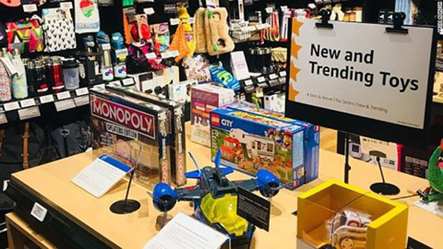 Khu vực đồ chơi mới và đang "hot"