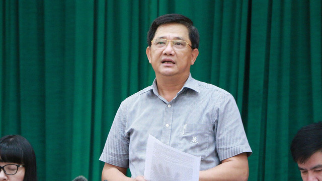 Tại buổi giao ban Thành ủy Hà Nội chiều 25/9, ông Phạm Xuân Tiến, Phó Giám đốc Sở GD&amp;ĐT Hà Nội cho biết, các trường không đủ năng lực để tự thực hiện sữa học đường. Ảnh: Đ.T