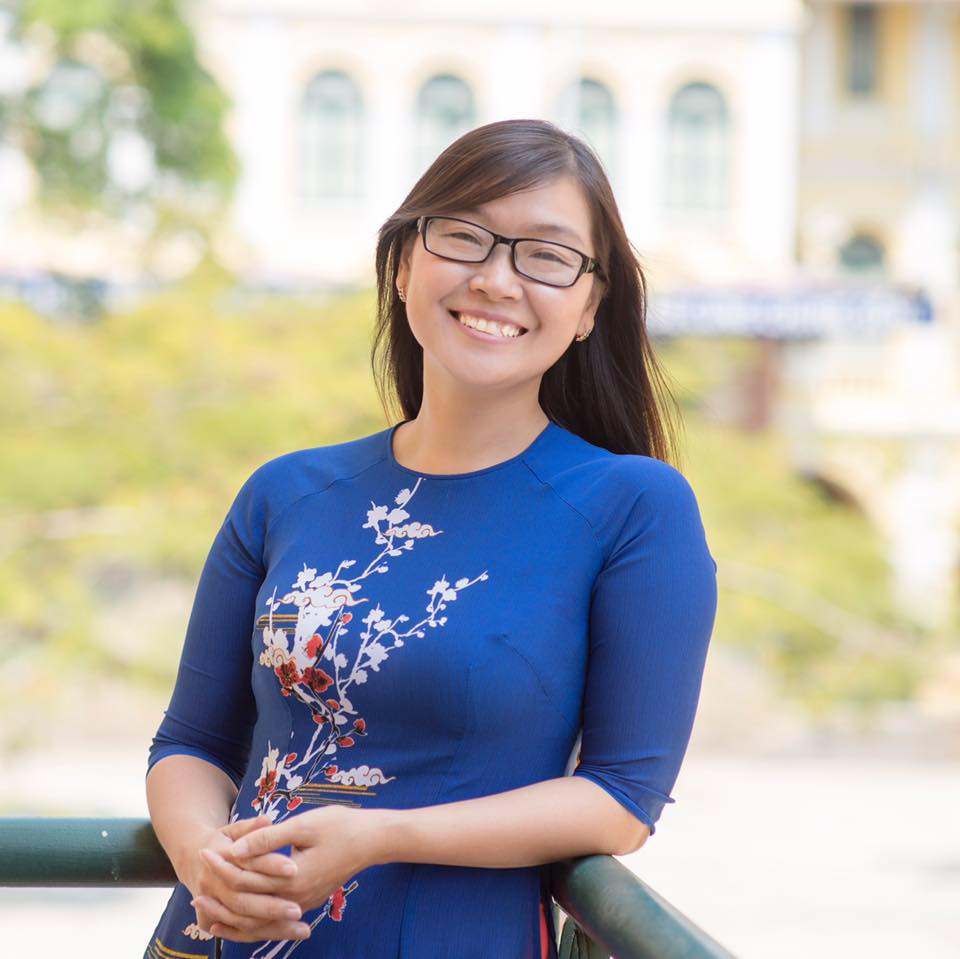 Cô Huyền Thảo, giáo viên thỉnh giảng của PTNK.