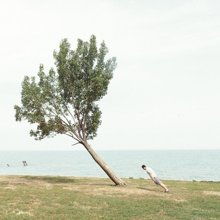 Bức ảnh có góc độ rất lạ của Paul Octavious.