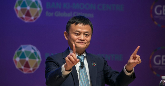 Ông Jack Ma. ẢNH: BLOOMBERG.