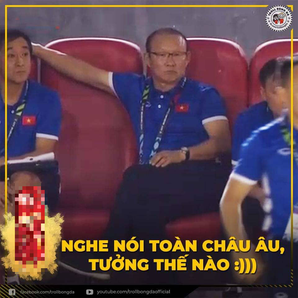Tưởng thế nào... (Ảnh: Troll bóng đá).