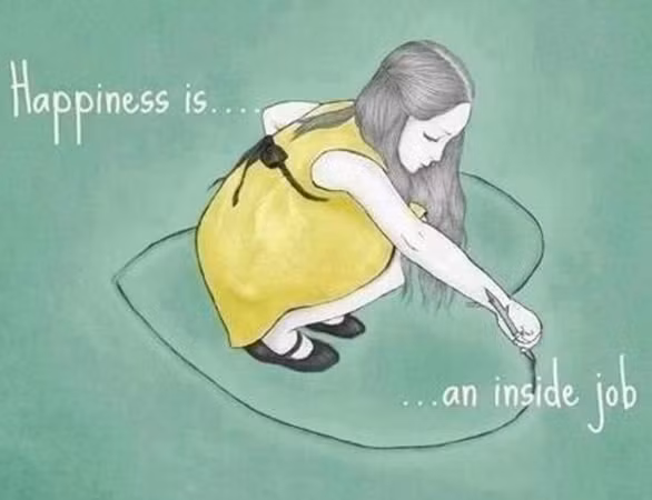 Hạnh phúc là ở bên trong mỗi con người.