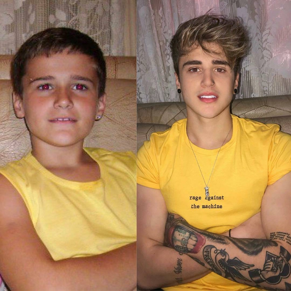 Cũng áo vàng đó, cũng góc chụp đó nhưng bây giờ Alex Mapeli đã là chàng trai vạn người mê​.