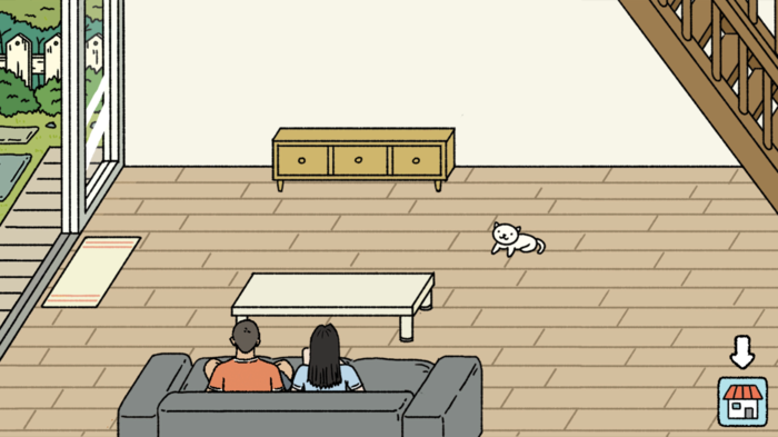 Khi bạn muốn mua sắm hoặc thay thế một thứ gì đó, hãy chọn biểu tượng ngôi nhà ở góc phải.