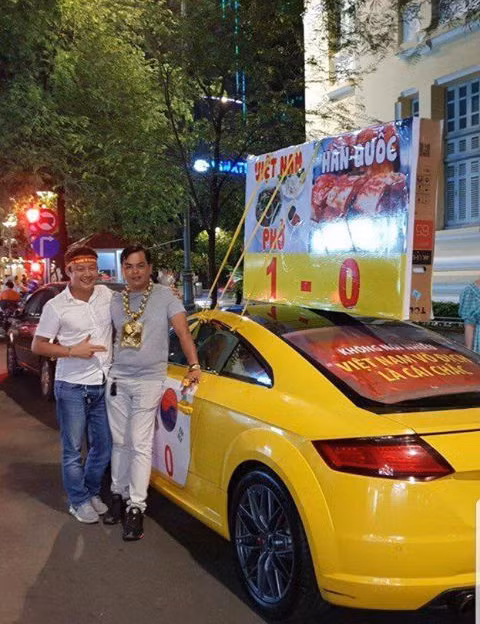 Chiếc ô tô được vị đại gia này chia sẻ.