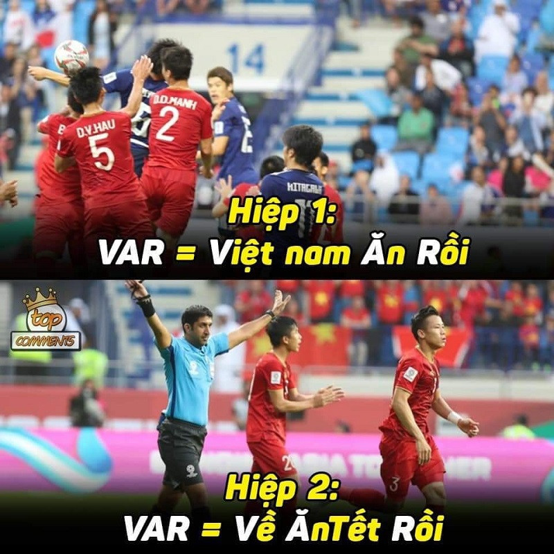 Công nghệ VAR thay đổi thế trận, Việt Nam cũng thay đổi slogan.