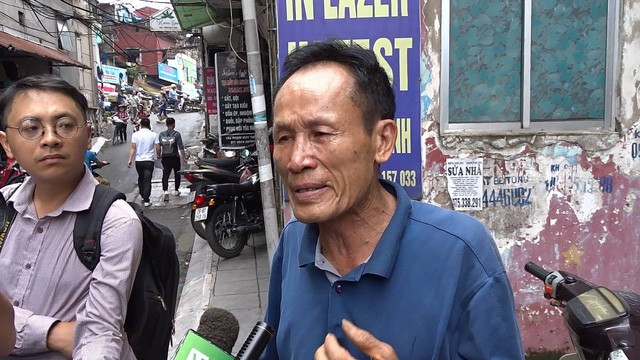 Ông Nguyễn Thế Hiệp, 71 tuổi, biệt danh Hiệp "khùng" (Ảnh: Hà Trang)