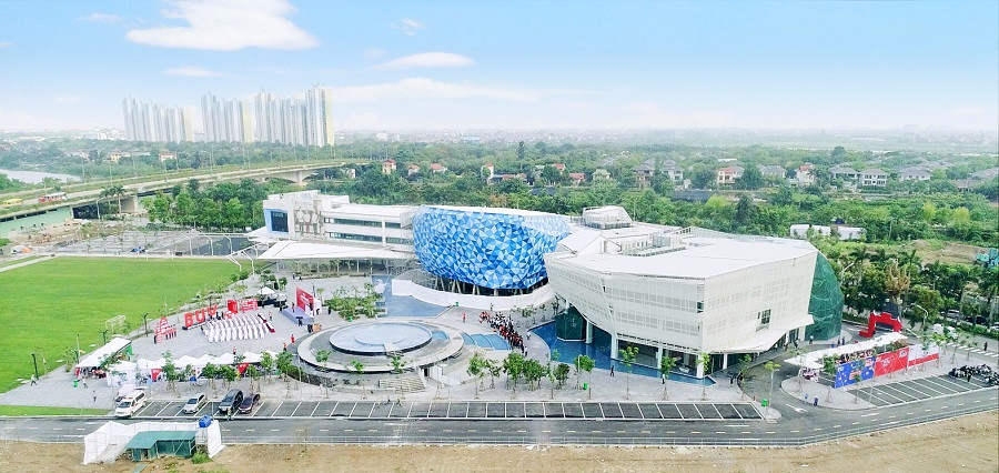 Toàn cảnh trường Đại học Anh quốc Việt Nam - BUV.