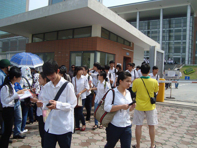 Kỳ tuyển sinh lớp 10 THPT năm học 2019 - 2020 tại Hà Nội sẽ không áp dụng cộng điểm đối với học sinh có học lực giỏi, tiên tiến. (Ảnh minh họa: Q.Anh)