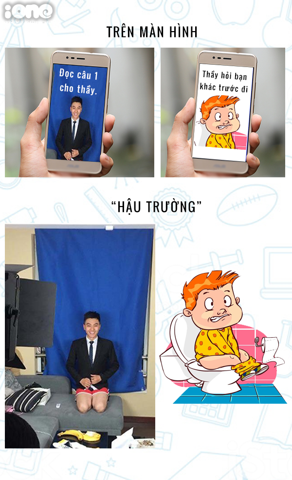 Vì học tại nhà nên khó tránh những tình huống trớ trêu khi đang dở dang việc khác thì phải online theo dõi bài. Vì học tại nhà nên khó tránh những tình huống trớ trêu khi đang dở dang việc khác thì phải online theo dõi bài.