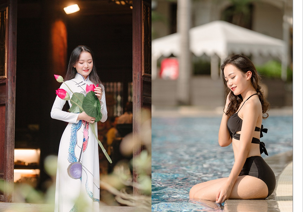 Thông minh, xinh đẹp, cô nàng 2K này đã xuất sắc vượt qua nhiều ứng viên tiềm năng khác để giành ngôi vị cao nhất cuộc thi Charm Of Law năm nay.